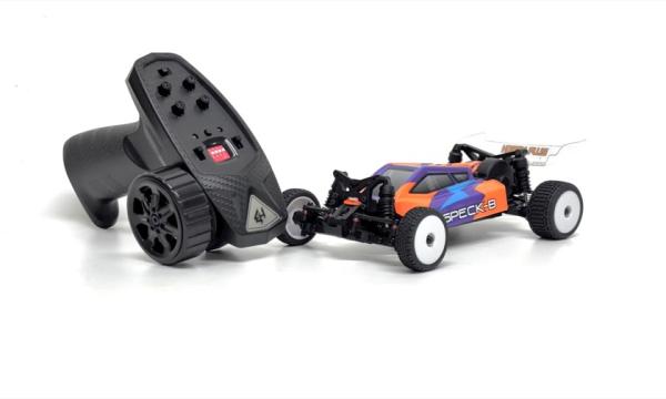 HOBBY PLUS RC 2WD BUGGY "SPECK-B" 1/24 RTR (RAZOR ORANGE) + ABSIMA HARDCASE TRANSPORTTASCHE